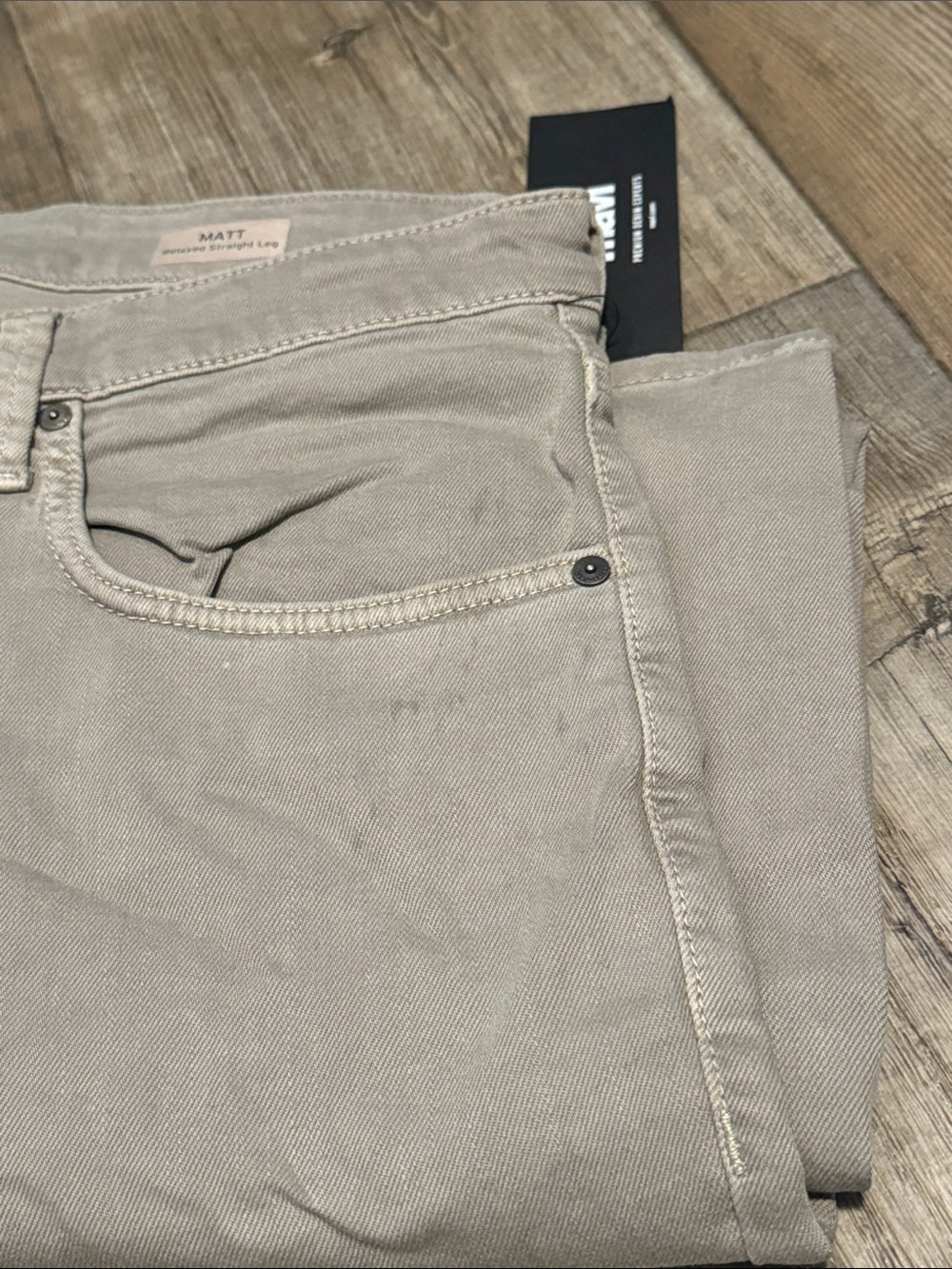 Matt Relaxed Straight Leg Jeans - Picture 4 of 5